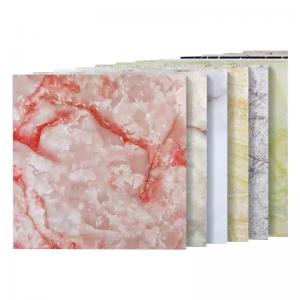Quality Multicoloured Marble Sheet for Flooring Shower Walls and Countertops Easy Cleaning for sale