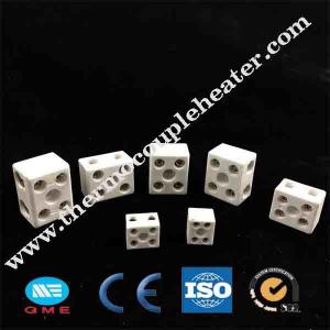 Quality 2 Pin 5 Holes High Temperature Resistance ceramic terminal block for sale