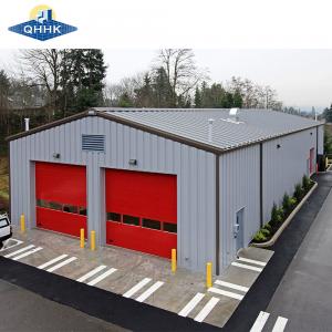 Quality Galvanized Anti Corrosion Paint Prefab Metal Warehouse Building Q235 Q355 Light Weight for sale