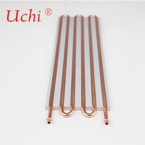 China Copper Pipe Bending Battery Water Cooling Plate , New Energy Car Water Cold Plate on sale