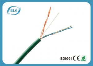2 Pairs 4 Cores UTP Telephone Line Cable With 24AWG Bare Copper Conductor