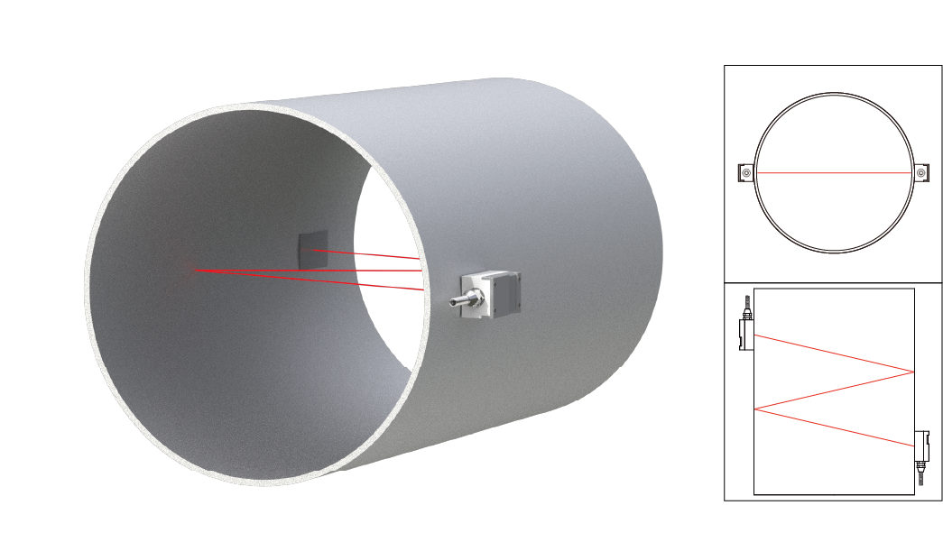 ST501 PT100 Ultrasonic Energy Meter Clamp On Type Employing Transit Time Technology for Liquid Flow Measurement in Pipes