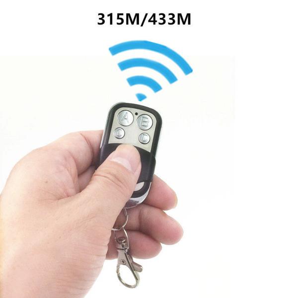 Buy Wireless Remote Control 4 Keys Duplicator Copy Learning Code RF Remote Control Key for Electric Gate Garage 315/433MHZ at wholesale prices