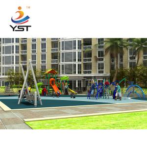 Quality ODM Rotational Mould HDPE Kids Playground Slide For 15 Kids for sale