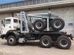 Off road 6x6 log truck Beiben 2638 truck with trailer for logging