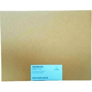 SIEMENS 6DD1640-0AH0 SIMATIC TDC SM500, 8AO/8AI/16DO/16DI  4 INCREMENTAL ENCODER INPUTS/ 4 ABSOLUTE VALUE ENCODER INPUTS