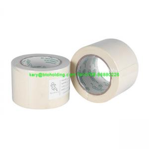 Quality Base Weight 90g/M2 Thickness 155mic Corrugated Breathable Adhesive Tape for sale