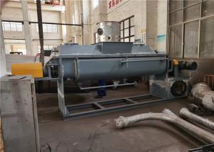 Quality Chemical Sludge Paddle Drying Machine Hot Water Heating for sale