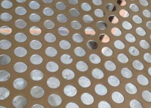Quality Food Grade 304 Stainless Steel Perforated Metal Sheet AISI Standard for sale