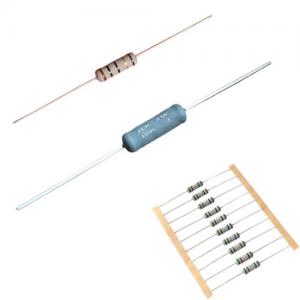 Quality Cemented Leaded Ceramic Resistor 5w Wirewound  Non flammable coating for sale