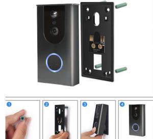 China Commercial Wireless Digital Ding Dong Doorbell  Android and IOS APP control wifi HD doorphone camera visual doorbell on sale