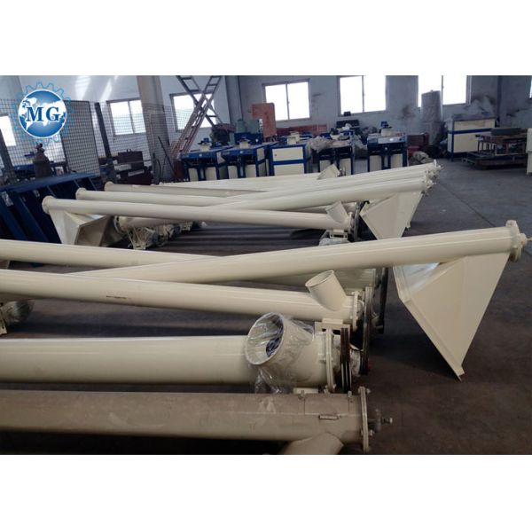 Flexible Stainless Steel Screw Conveyor Safe Simplification Working