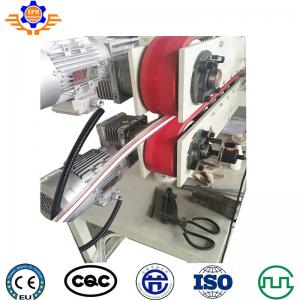 Quality Reinforcing 65-130MM Soft PVC Fiber Pipe Extrusion Line Garden Hose Twin Screw Extruder for sale
