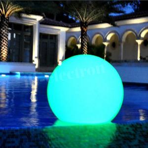 China IP65 Waterproof Glow Ball Light , Floating Swimming Pool Light Remote Control on sale