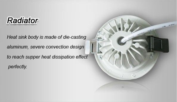 7W Down lights 2.5inch Recessed LED Light Fixtures