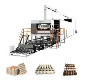 Quality Robust Egg Tray Making Machine Fully Automatic Waste Paper Recycling Machine for sale