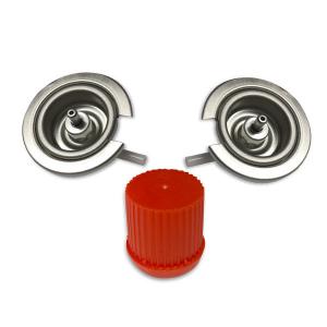 Quality OEM Portable Camping Gas Valve Gas Canister Valve With Buna Gasket for sale