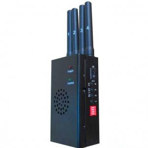 Quality Portable High Power Wi-Fi Cell Phone Jammer / Blocker 30dBm with Fan for sale