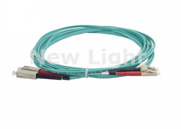 Buy Duplex Fiber Optic Patch Cables 50 / 125 Multimode , Good Durability LC TO SC Patch Cord at wholesale prices