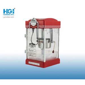 China SASO Gonidea Commercial Pop Corn Maker Machine 300W Transparent Body on sale