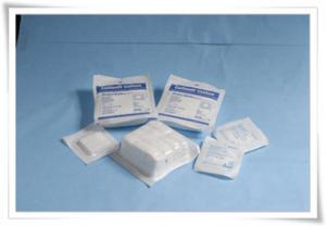 Quality USP Sterile Lap Sponges / Sterile Gauze Swabs 5cm×5cm-12ply for sale