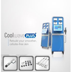 Quality 2 In 1 Vertical Air Pressure Type ESWT Therapy Machine For Cryolipolysis Cellulite Decrease for sale