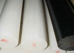 China White PE Nylon Plastic Rod For Cutting Boards And Tanks / HDPE Bar on sale