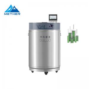 Quality METHER GNTBIOBANK Liquid Nitrogen Storage Tank With Hot Gas Bypass Design for sale