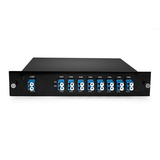 DWDM MUX 8CH 16 Wavlengths (TX: Cxx/Cxx/Cxx/Cxx/Cxx/Cxx/Cxx/Cxx RX: Cxx/Cxx/Cxx