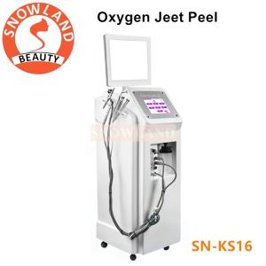China Oxygen Jet Peel Handpiece Machine for Beauty Salon Use on sale