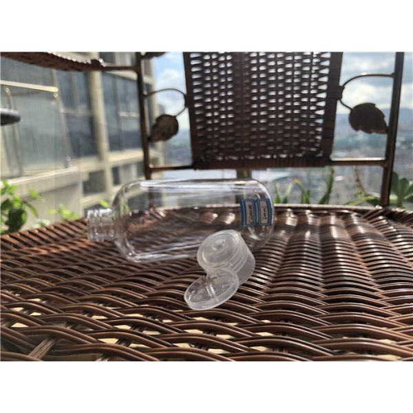 Hot Stamp Clear Hot Stamp Hand Sanitizer Bottles