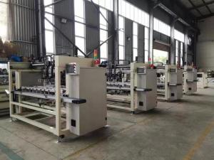 Quality PLC Control Facial Tissue Paper Machine Automatic Transfer 14 Logs Per Min for sale