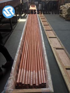 Quality Heat Exchanger Copper Finned Tubes Seamless ASTM Standard for sale