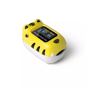 Quality Tiger Plastic Pediatric Finger Pulse Oximeter Infant Home Saturation Monitor for sale