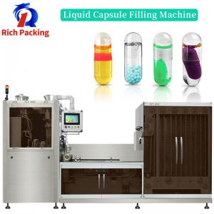 China SGS Automatic Oil Filler Gelatin Capsule Liquid Filling Machine on sale