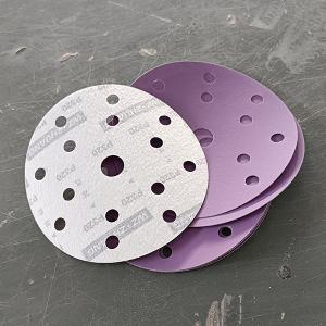Quality 150mm 320 Grit Circular Sandpaper Disc For Auto Service Center  Round Abrasive for sale