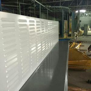 China Louver perforated absorptive acoustic noise barrier wall on sale