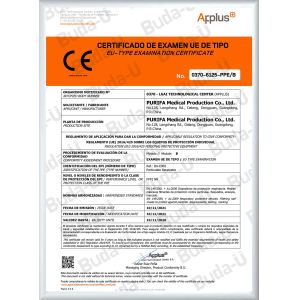 PURIFA Medical Production Co.,Ltd Certifications
