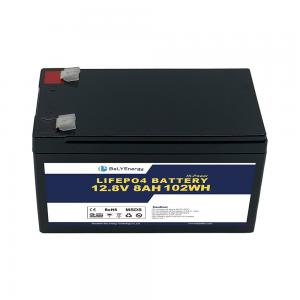 Quality Portable 12V 8AH LiFePo4 Battery For Consumer Electronics RV Communication Station for sale