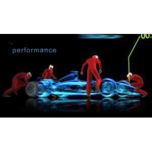 Buy cheap Pepper Ghost Projection Hologram Foil 3D Transparent Holographic Foil from wholesalers