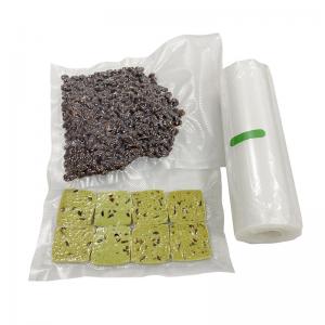 China OEM Transparent Food Vacuum Sealer Bag Food Biodegradable Vacuum Food Saver Bag Roll on sale