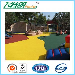 Red Green Yellow Soft Rubber Gym Mats For Sports Floor Durable Wear Resistance