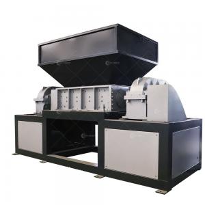 China 800-5000kg/h Capacity Double Shaft Shredder for Copper Aluminum Radiator Recycling on sale
