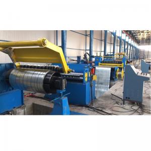 Quality High Speed Steel Slitting Lines , Metal Slitting Machine Frequency Conversion Control for sale