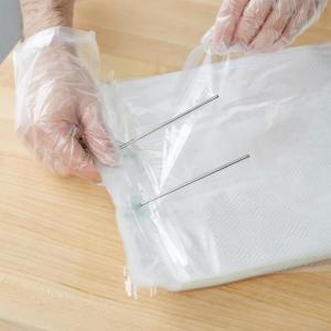 Quality Clear Colour​ Plastic Flat Bags Customized Size 10 - 100MIC Thickness for sale