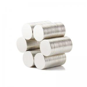 Quality Circular Strong Magnetic Buttons Round Neodymium Magnets 10x10mm 15x3mm for sale