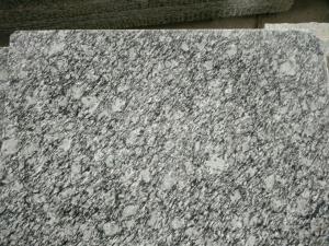 Quality Guangdong Silver Grey Granite Tiles Sea Wave Flower Granite Floor Tiles Granite Slabs for sale
