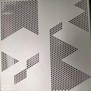 Quality Customized Perforated Aluminum Sheet Metal For Building Exterior for sale