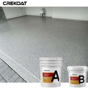 Quality Resist Wear Tear Epoxy Resin Floor Coating For Broadcast Flake System for sale