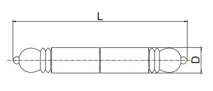 19mm Farm Stainless Weld On Barrel Gate Hinges